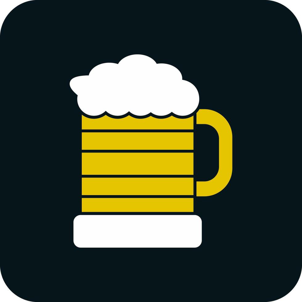 bier glas vector icoon ontwerp