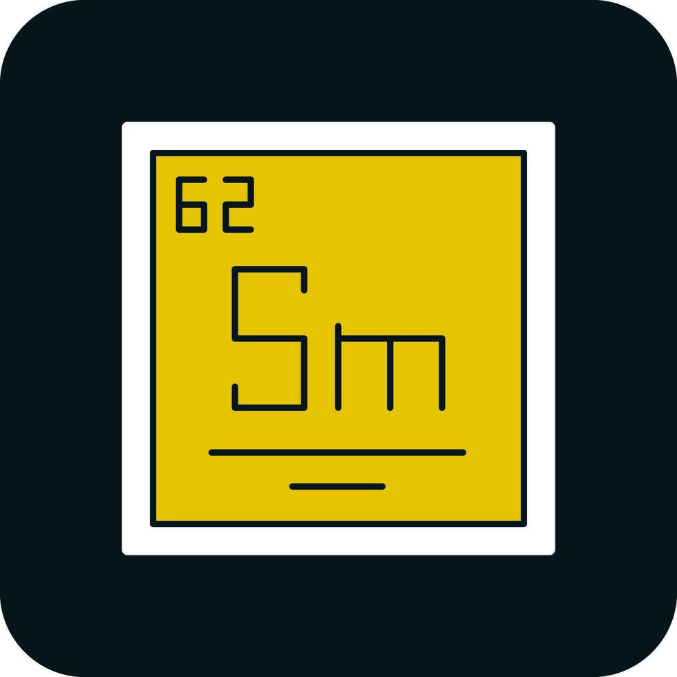 samarium vector icoon ontwerp