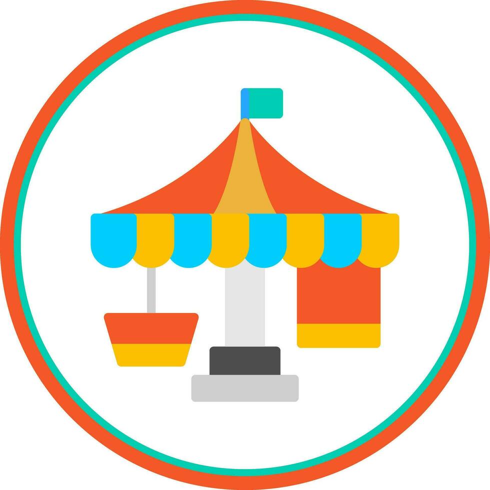 carrousel vector icoon ontwerp