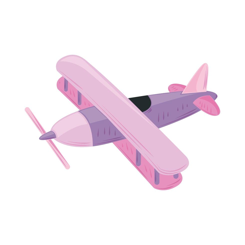vliegtuig vervoer cartoon vector