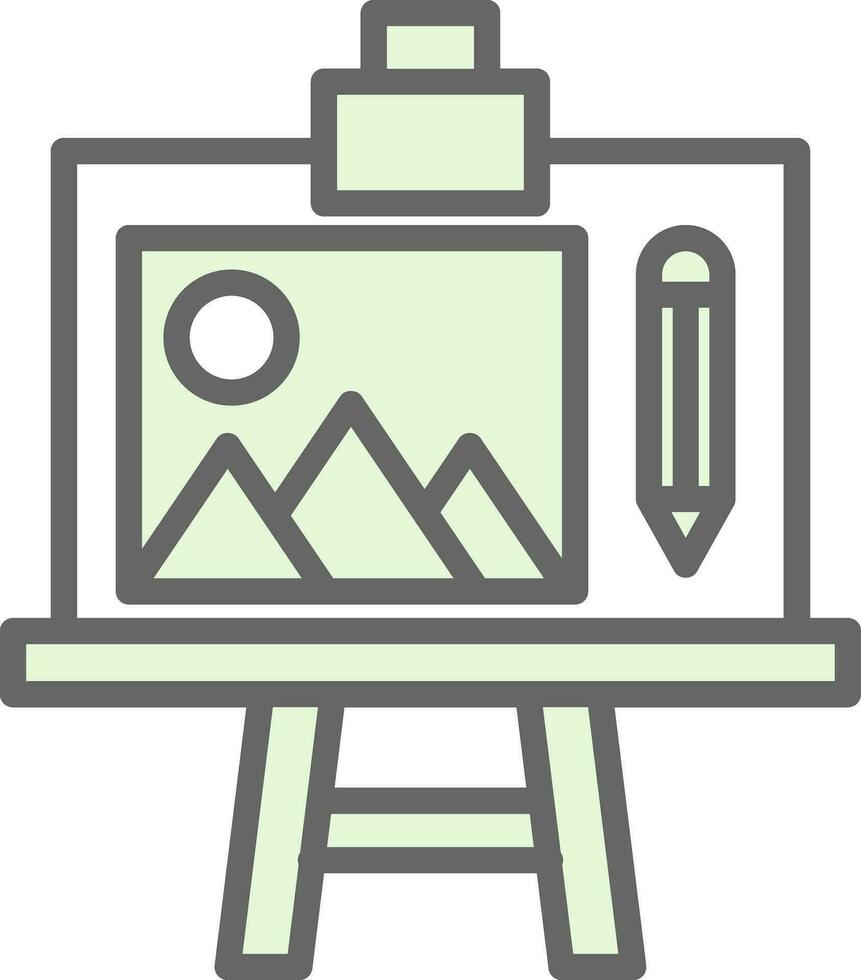 canvas vector icoon ontwerp