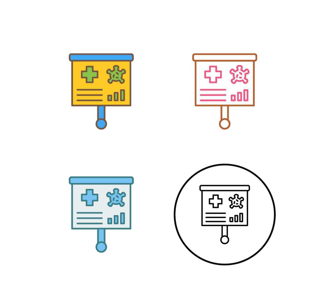 presentatie vector pictogram