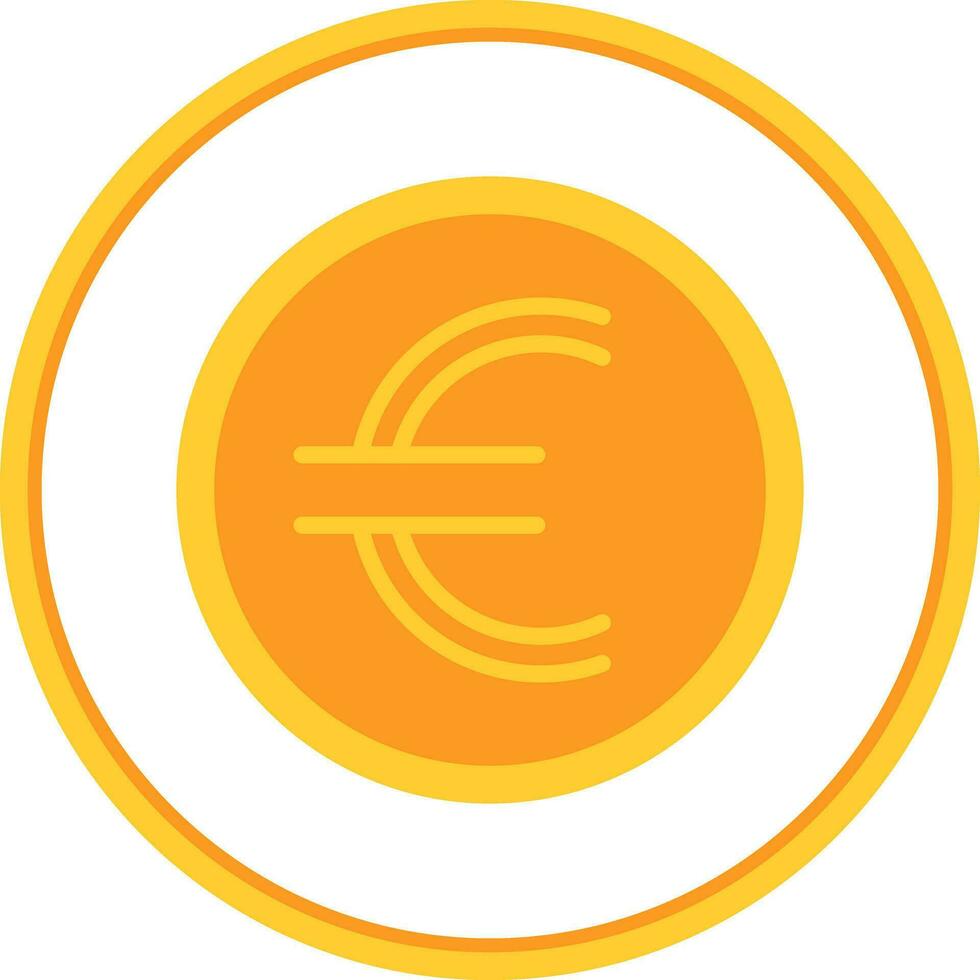 euro vector icoon ontwerp