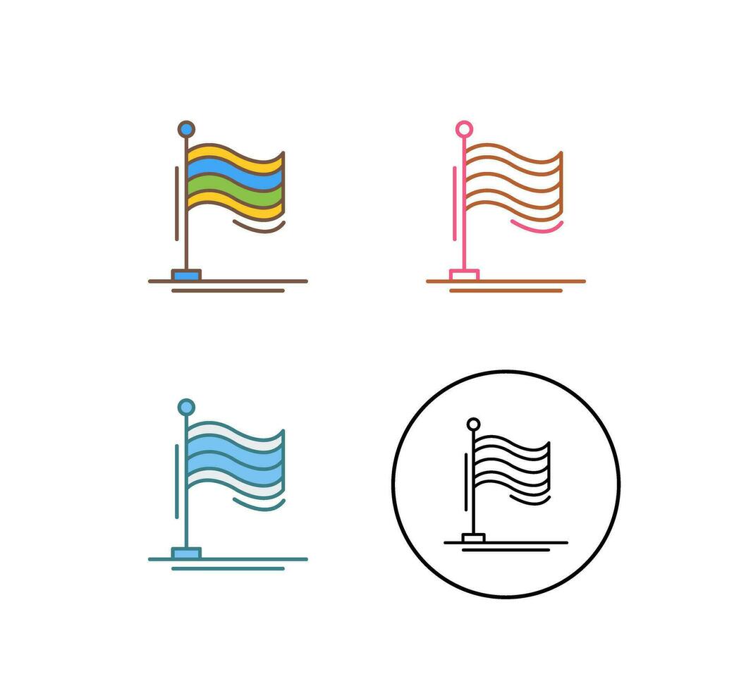 vlag vector pictogram