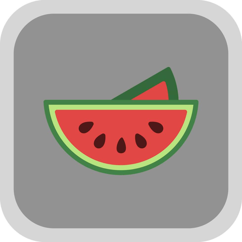 watermeloen vector icoon ontwerp