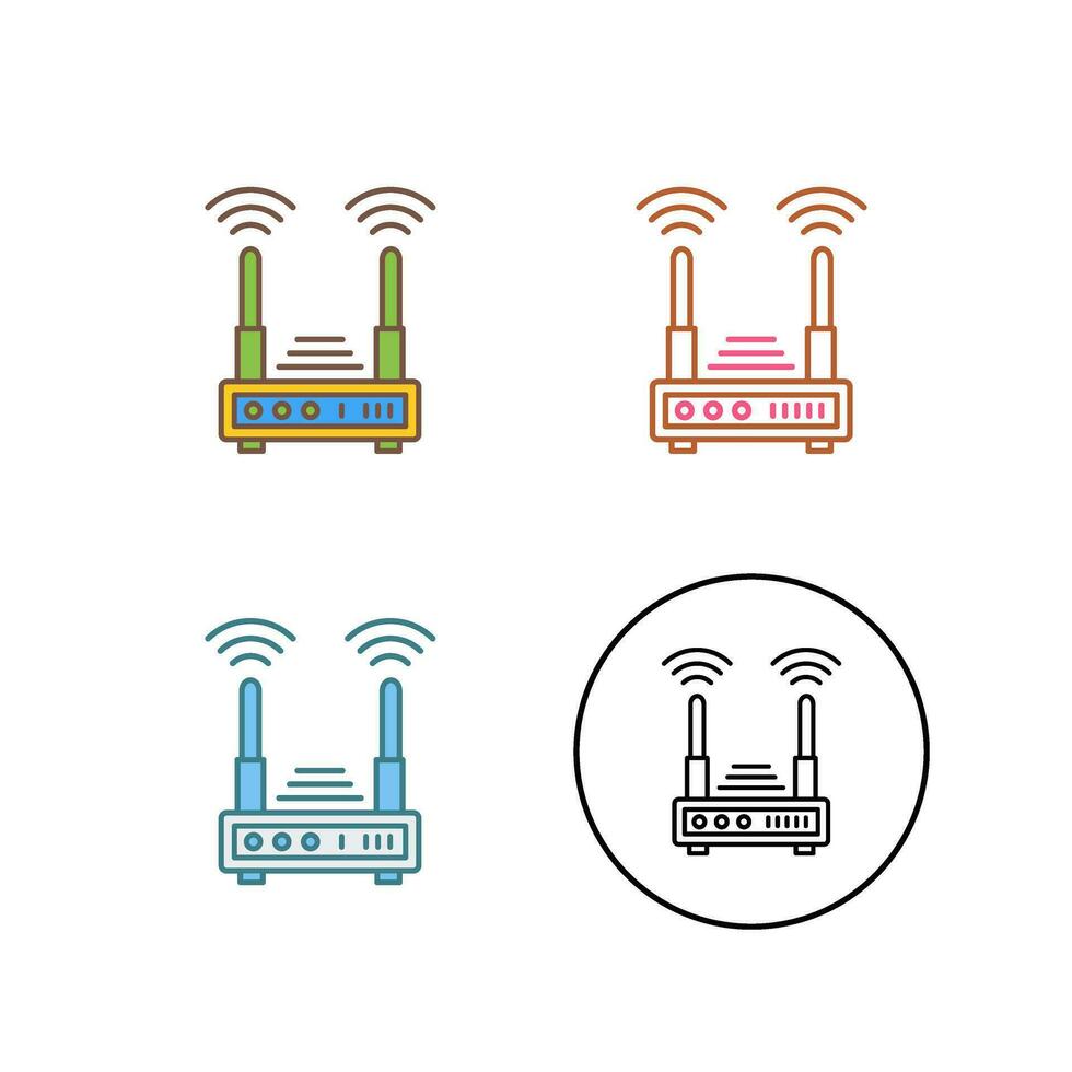 router vector pictogram