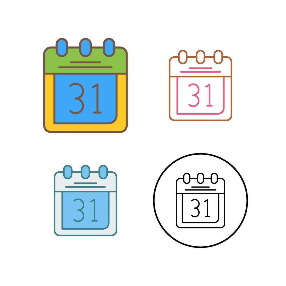 kalender vector pictogram