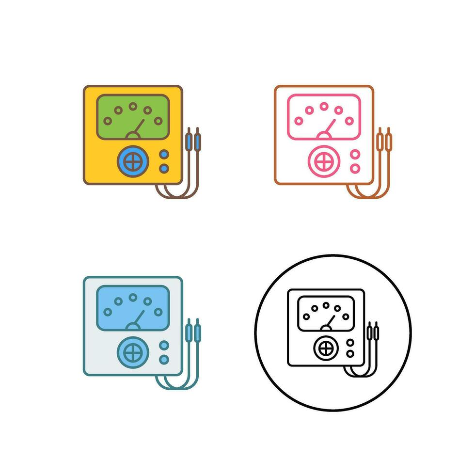 voltmeter vector icoon