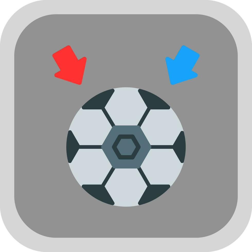 voetbal bal vector icoon ontwerp