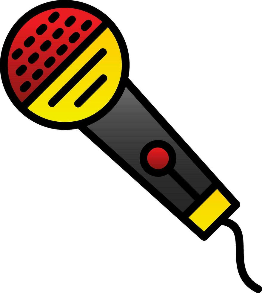 mic vector icoon ontwerp