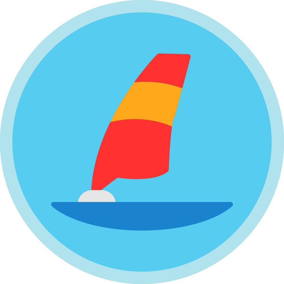 windsurfen vector icoon ontwerp