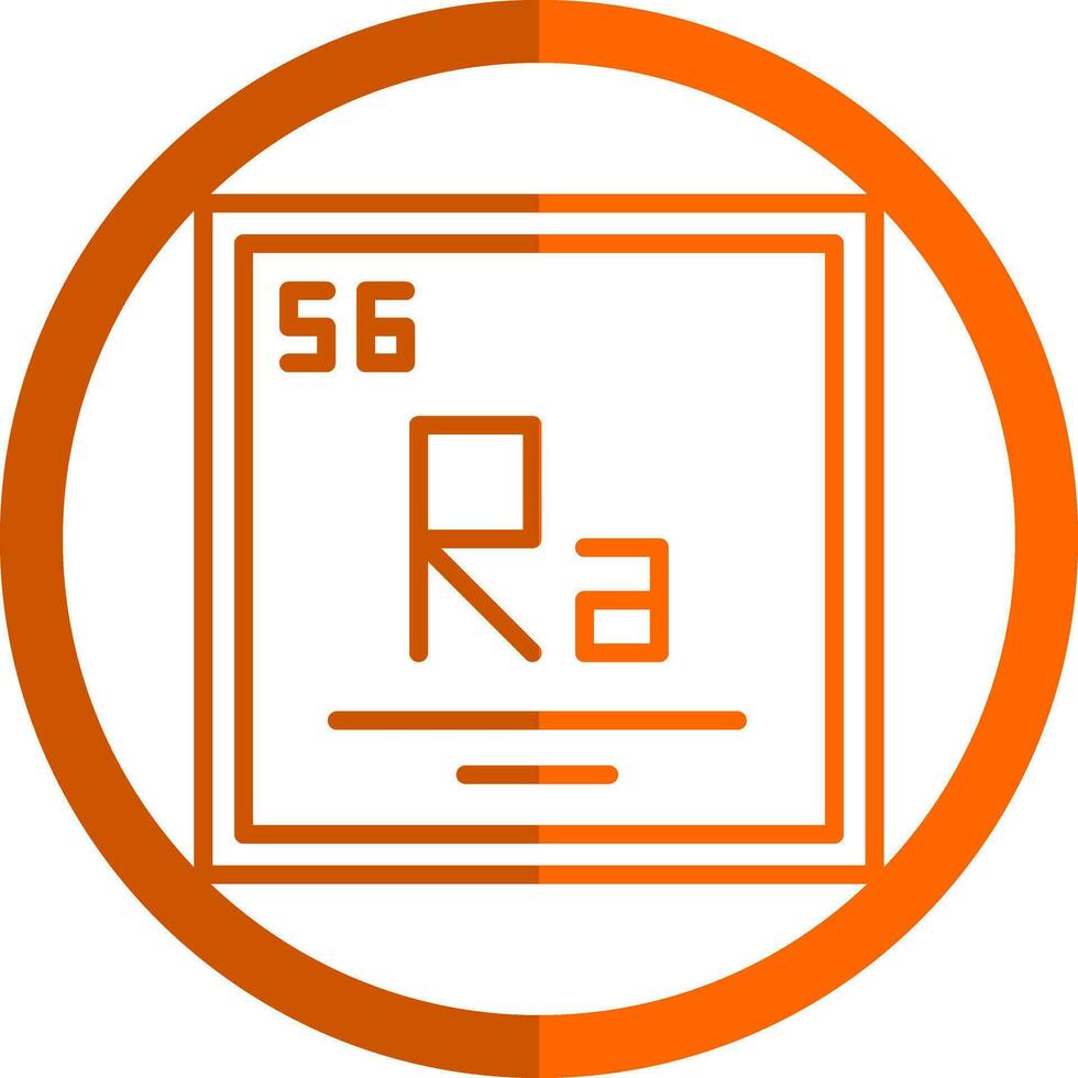 radium vector icoon ontwerp