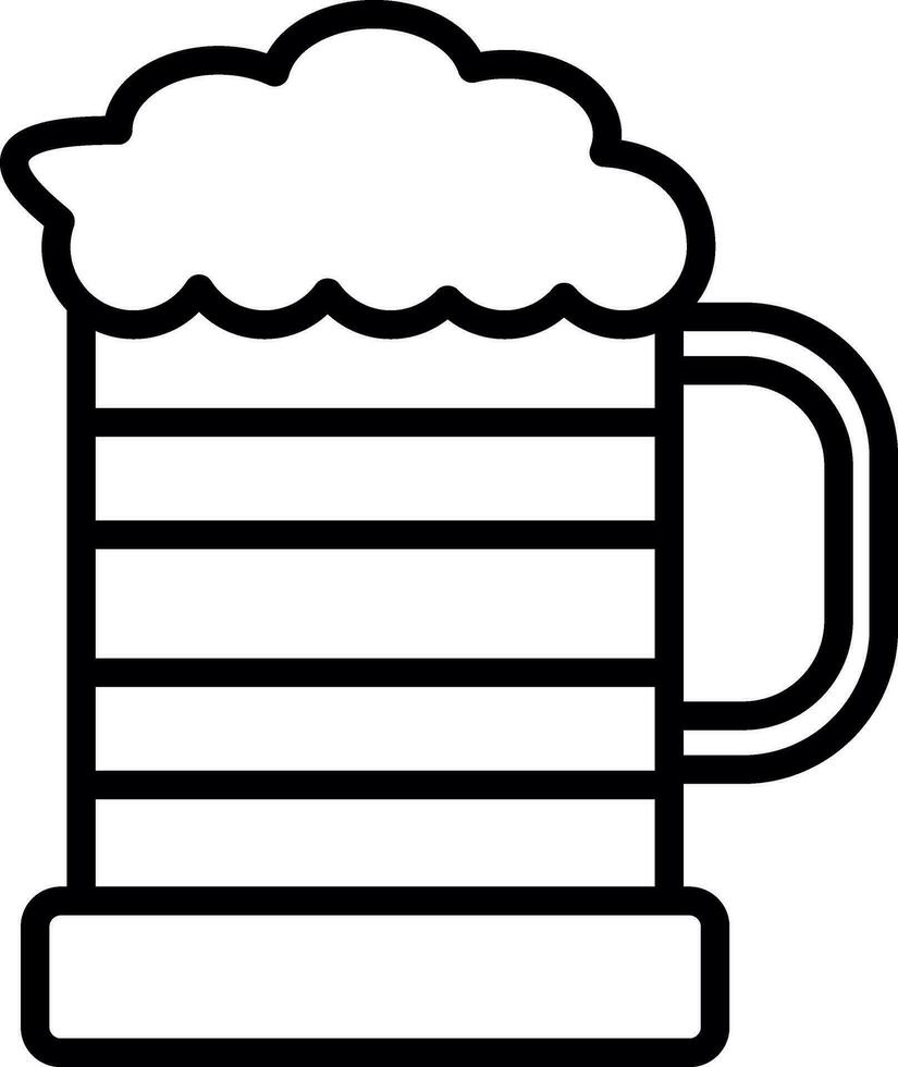 bier glas vector icoon ontwerp