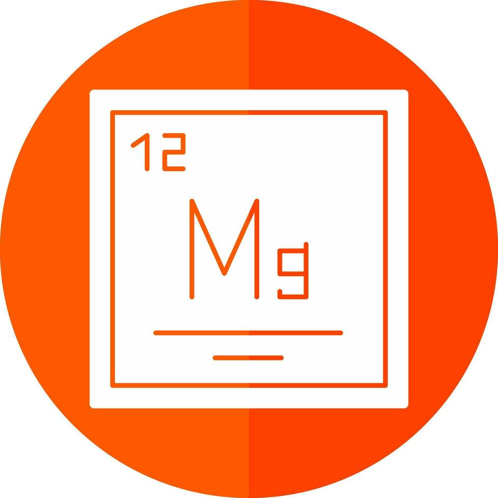 magnesium vector icoon ontwerp