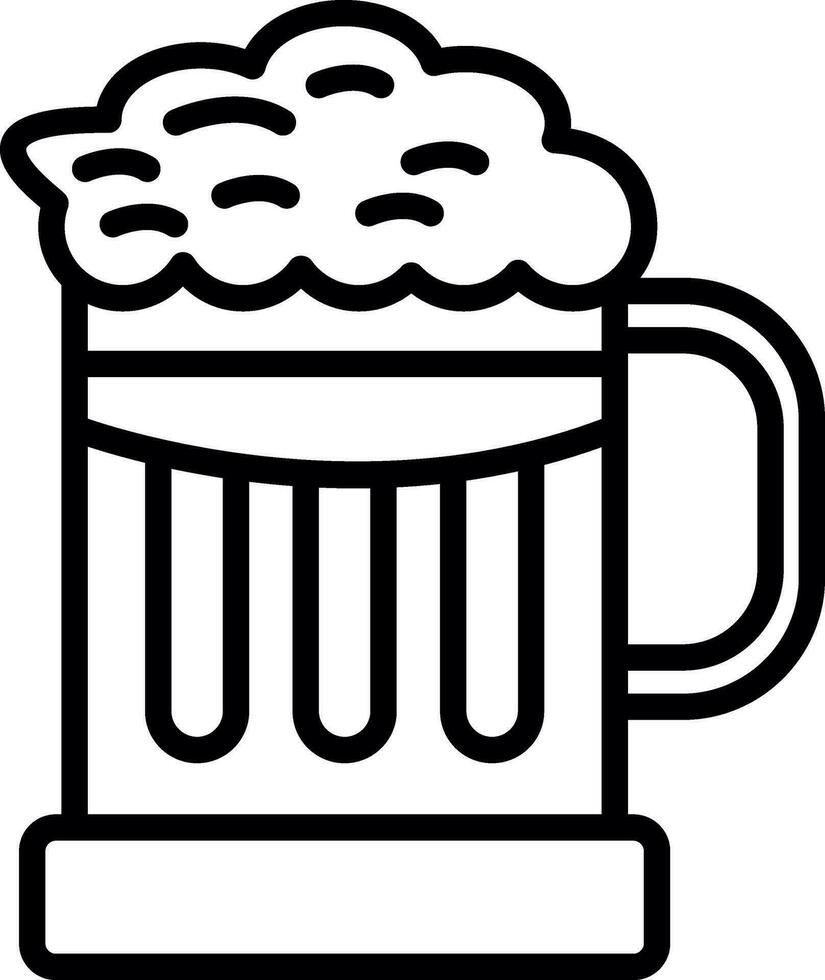 bier mok vector icoon ontwerp