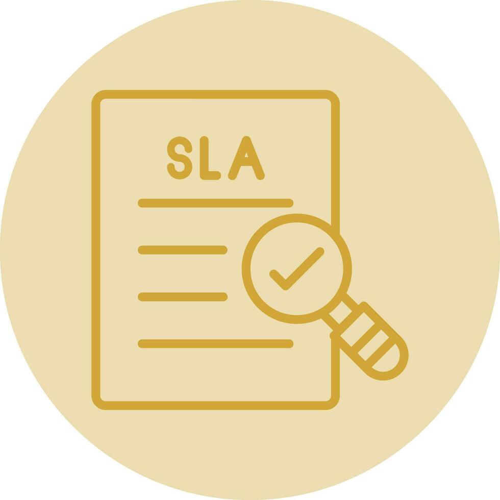 sla vector icoon ontwerp