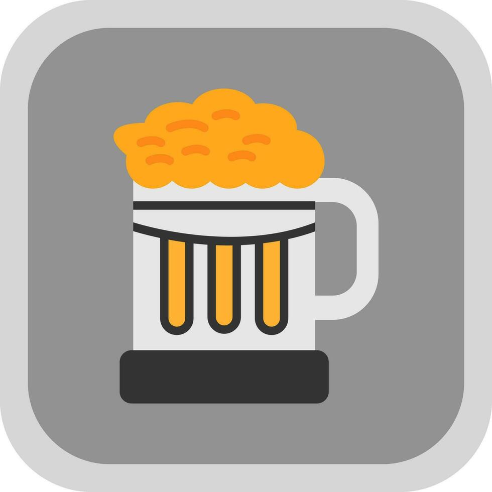 bier mok vector icoon ontwerp