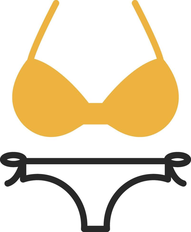 bikini vector icoon ontwerp