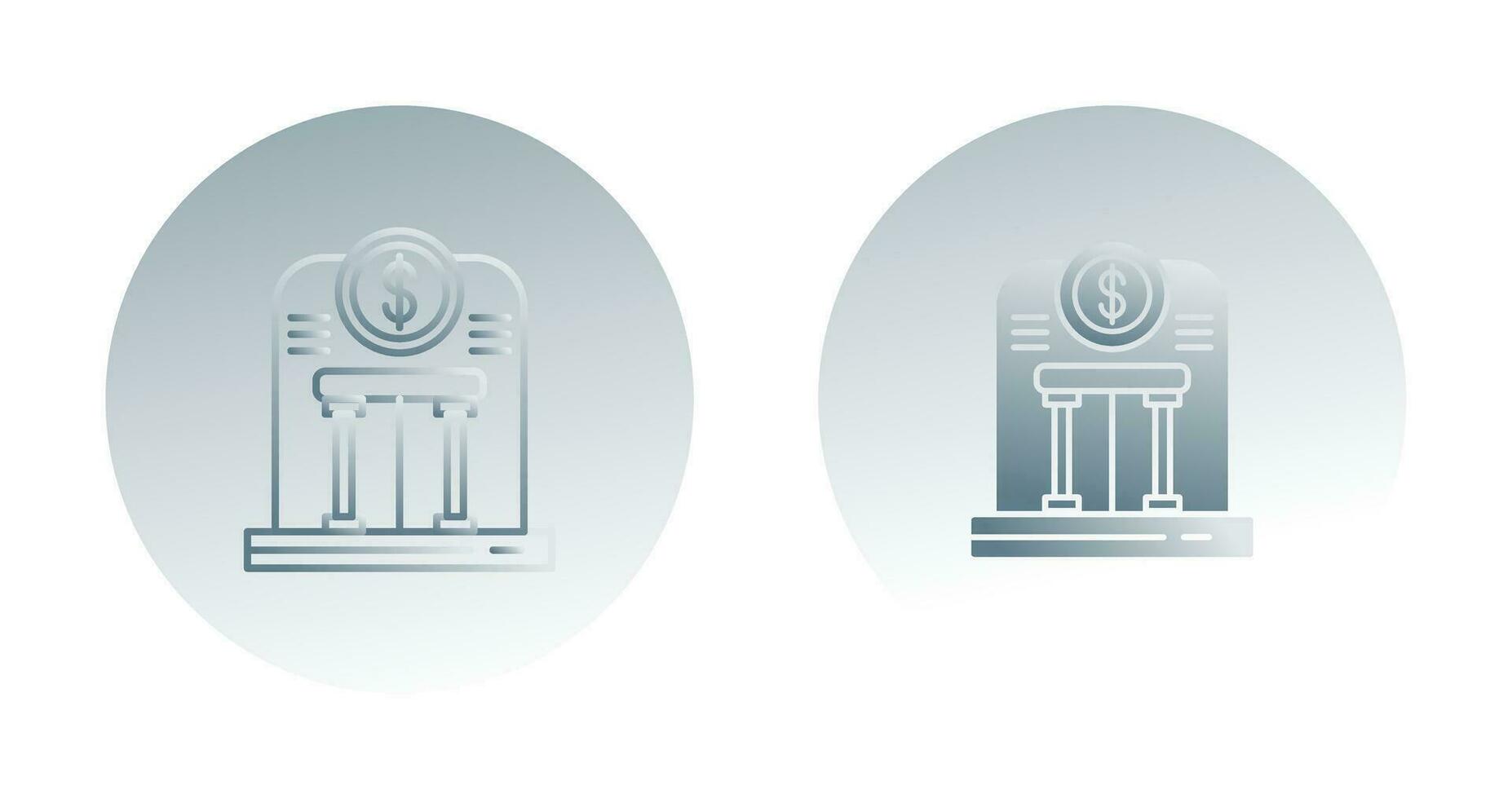 bank vector pictogram