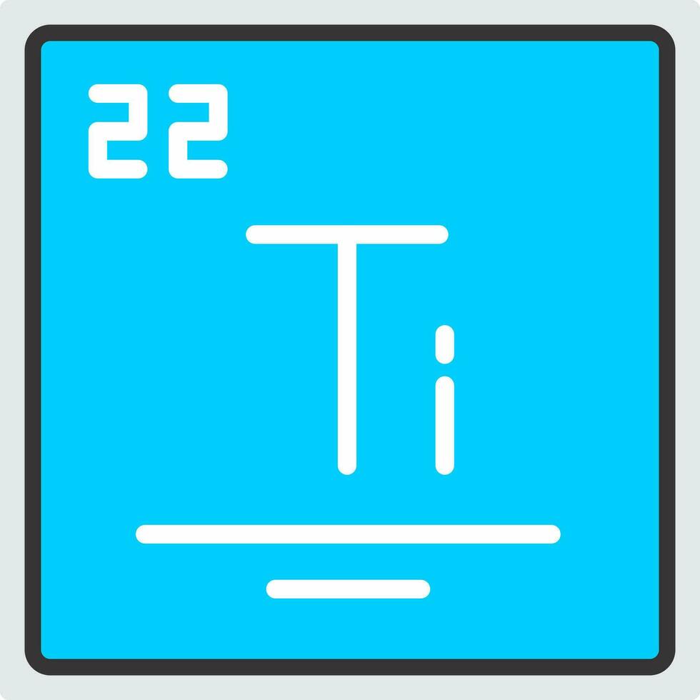 titanium vector icoon ontwerp