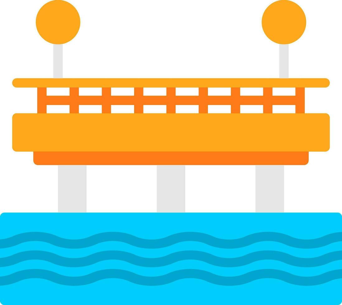 pier vector icoon ontwerp