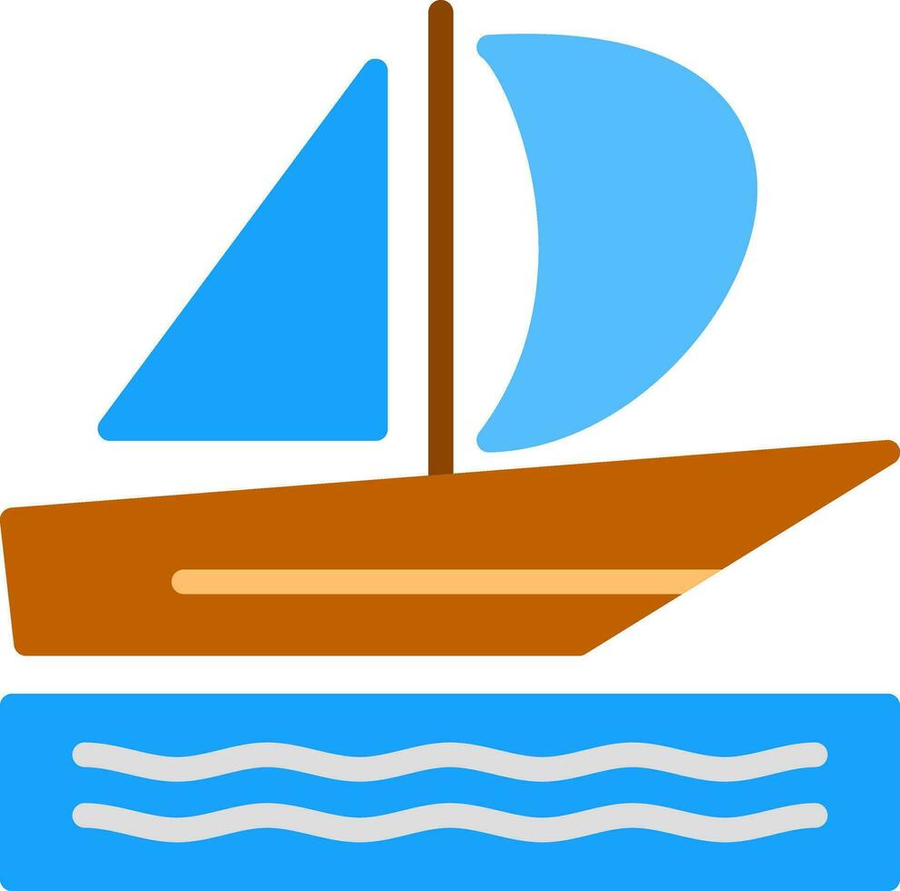 silboat vector icoon ontwerp