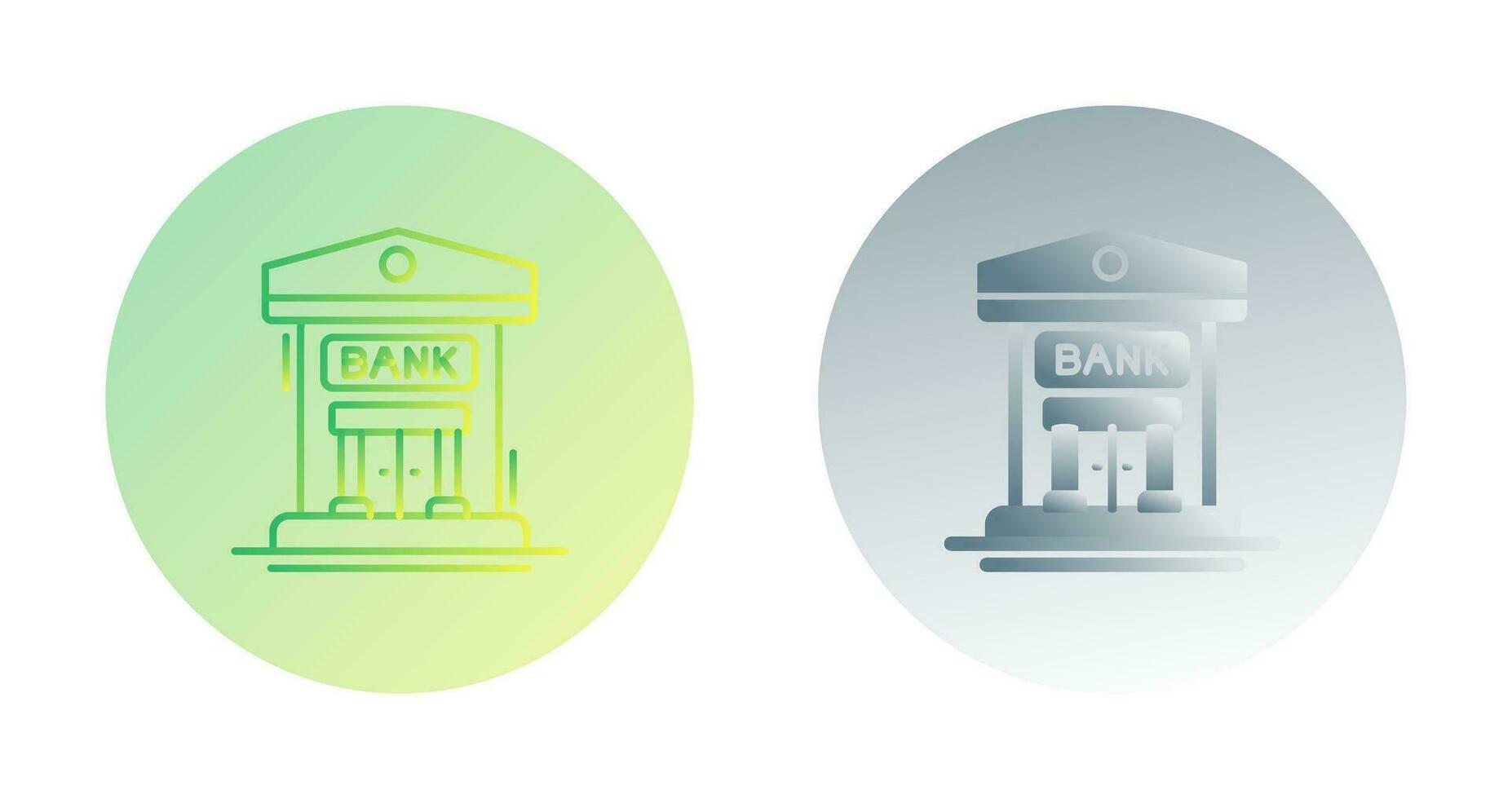 bank vector pictogram