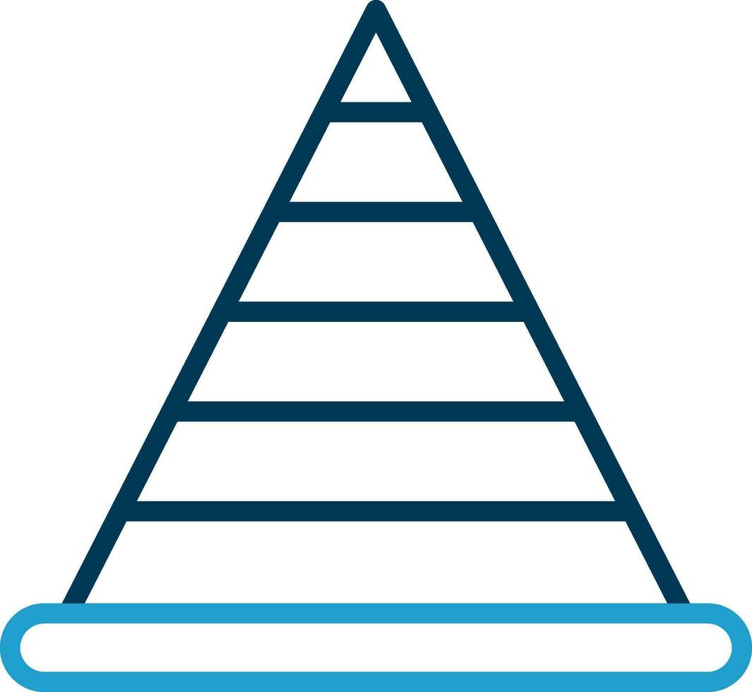 piramide vector icoon ontwerp