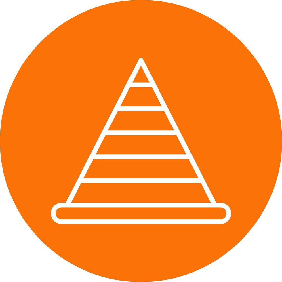 piramide vector icoon ontwerp