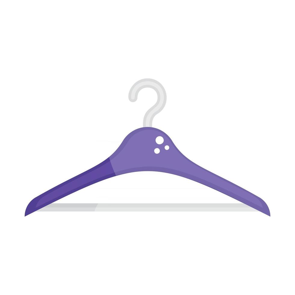 kleding hangende hanger vector