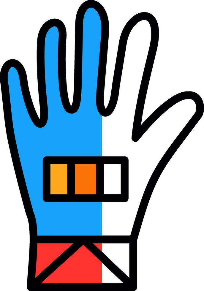 handschoen vector icoon ontwerp