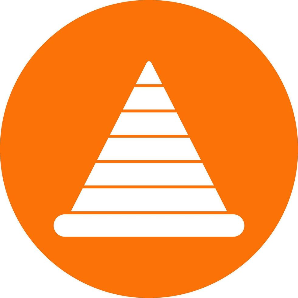 piramide vector icoon ontwerp