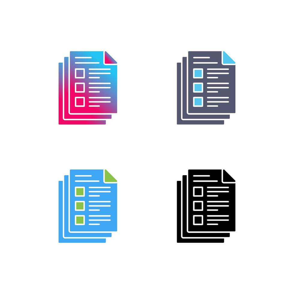 notities vector pictogram