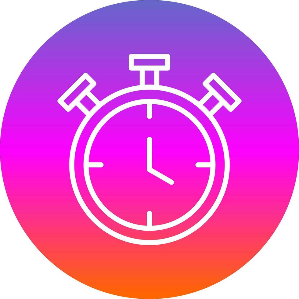 timer vector icoon ontwerp