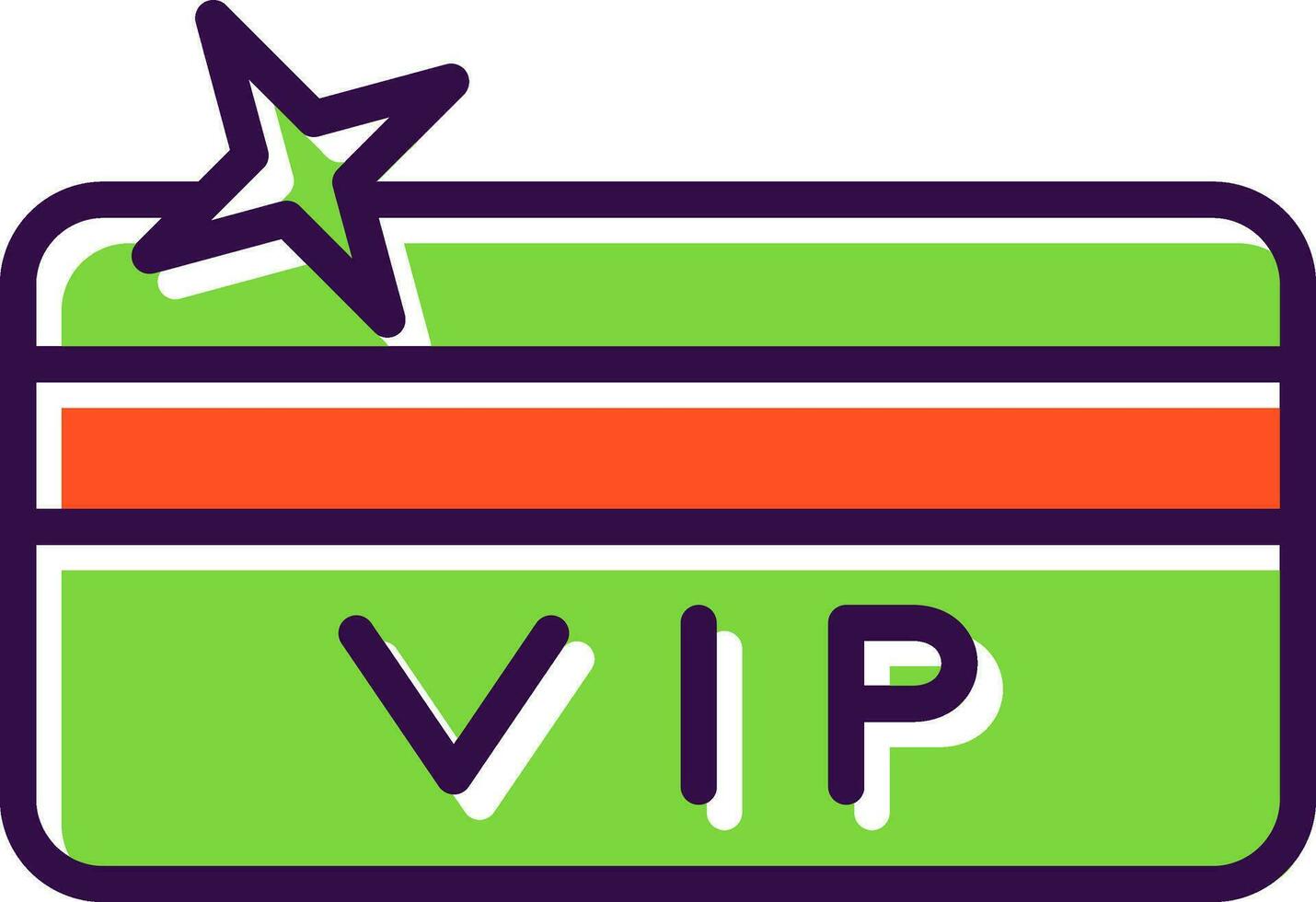 vip kaart vector icoon ontwerp