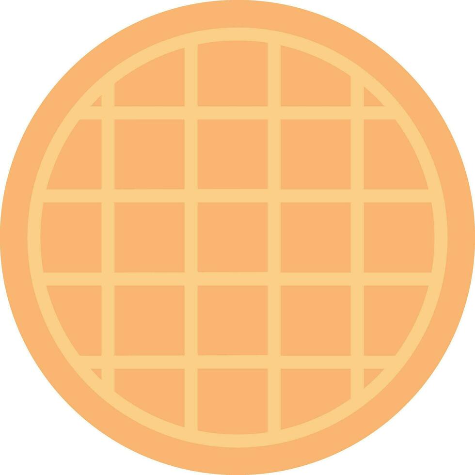 wafel vector icoon ontwerp