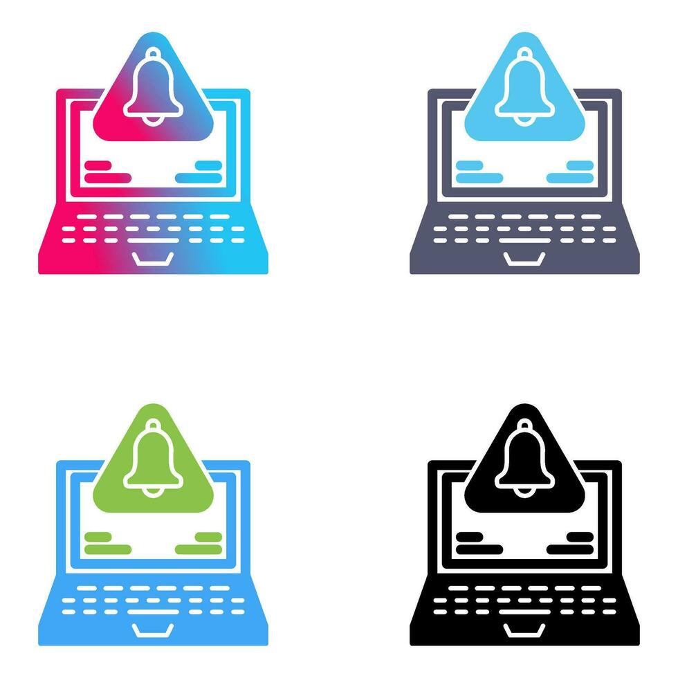 pictogram voor meldingsvector vector