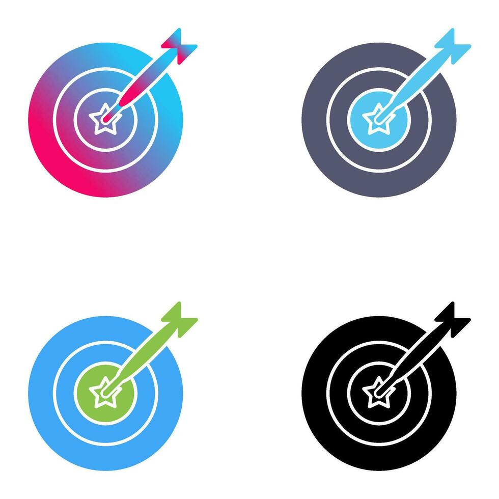 dart vector pictogram