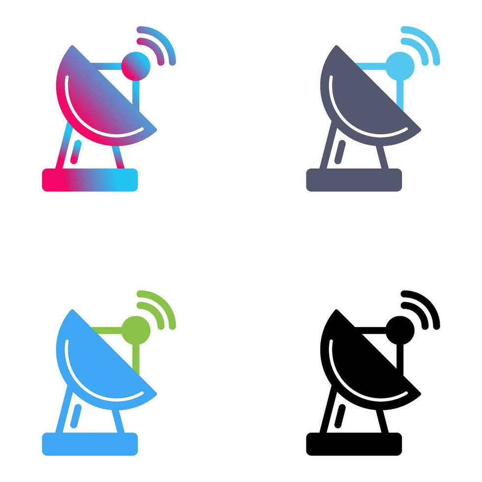 radar vector pictogram