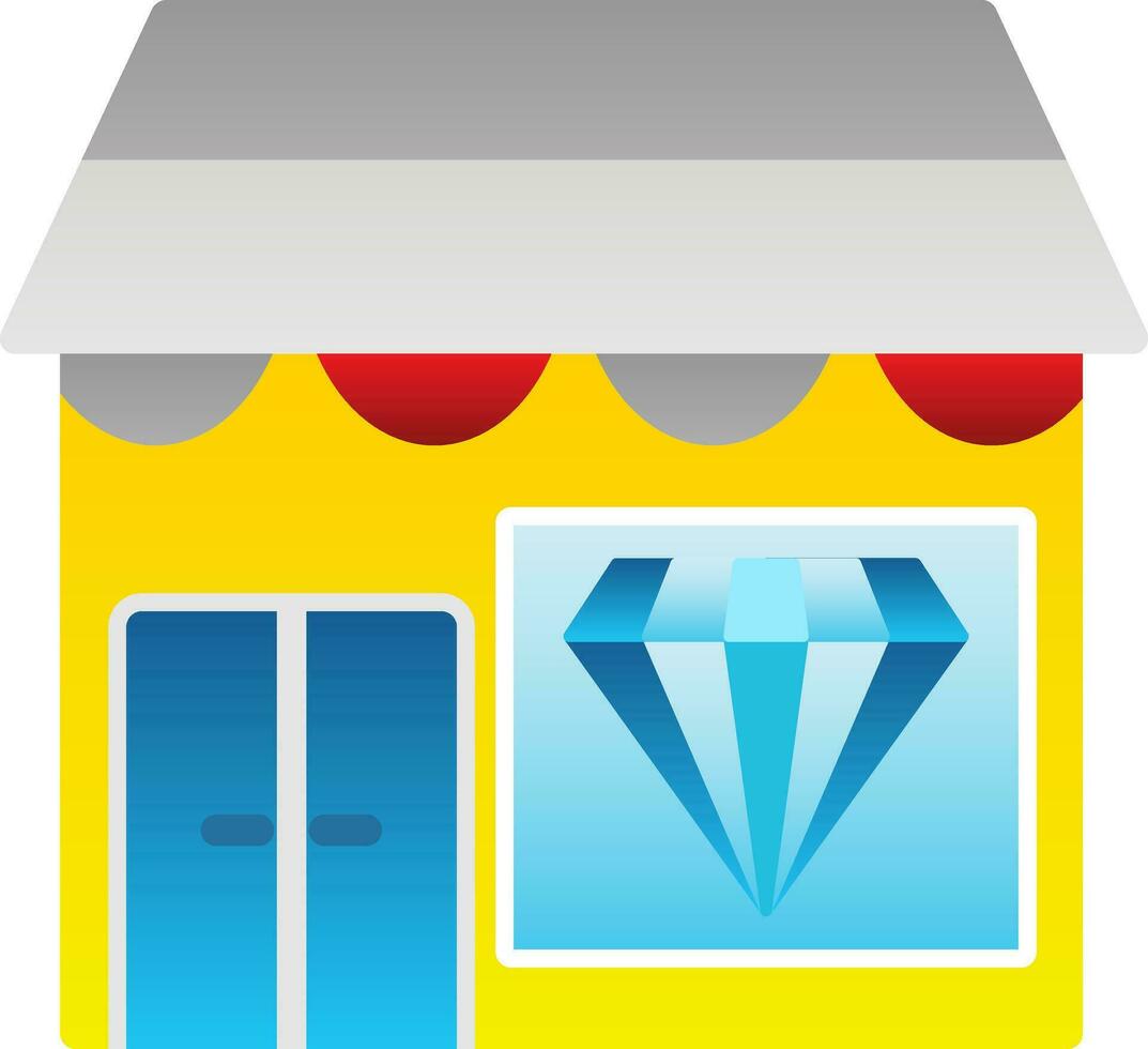 sieraden winkel vector icoon ontwerp