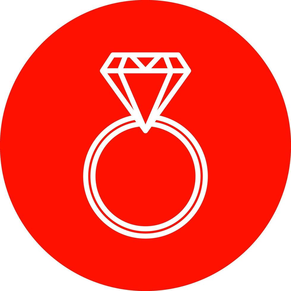 diamant ring vector icoon ontwerp