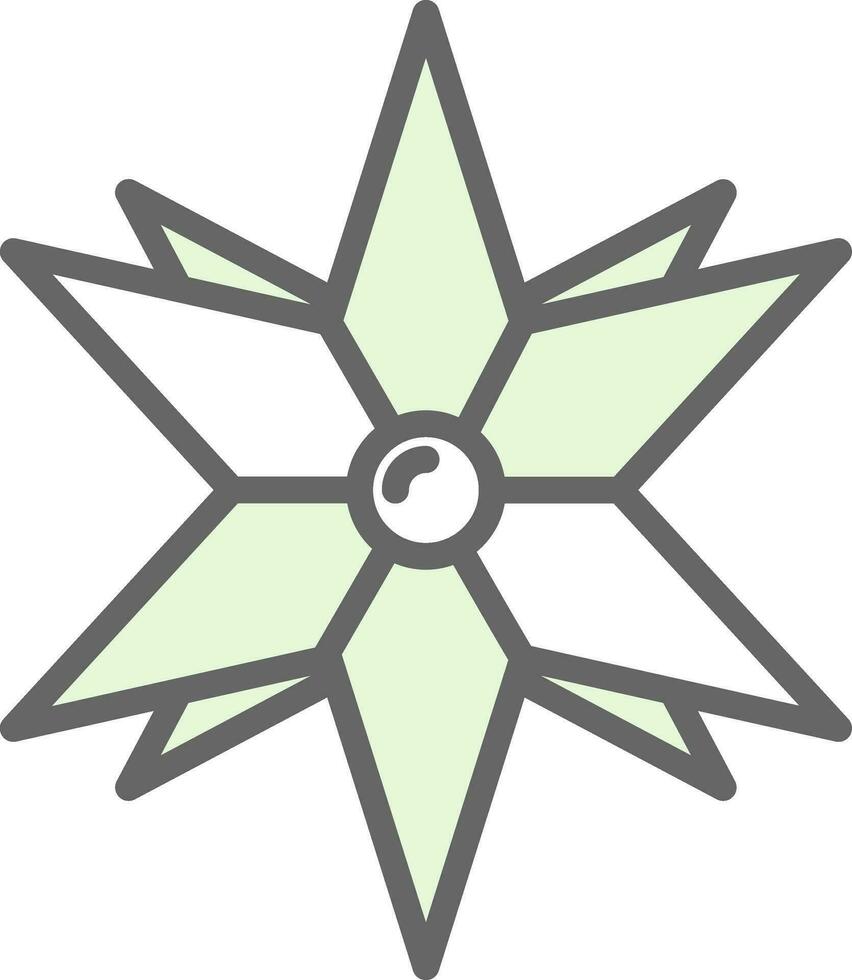 wind roos vector icoon ontwerp