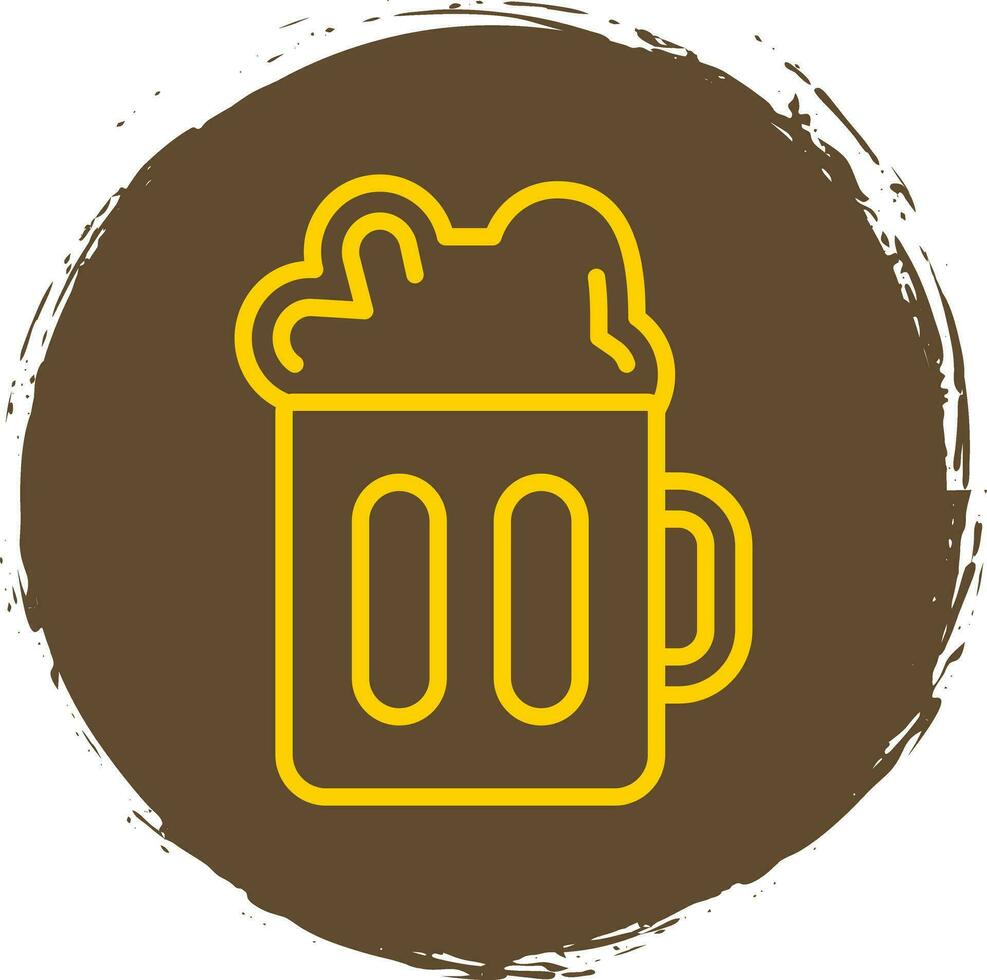 bier mok vector icoon ontwerp