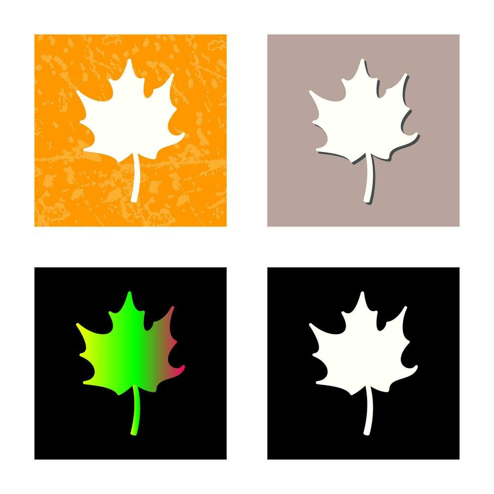 herfstblad vector icon