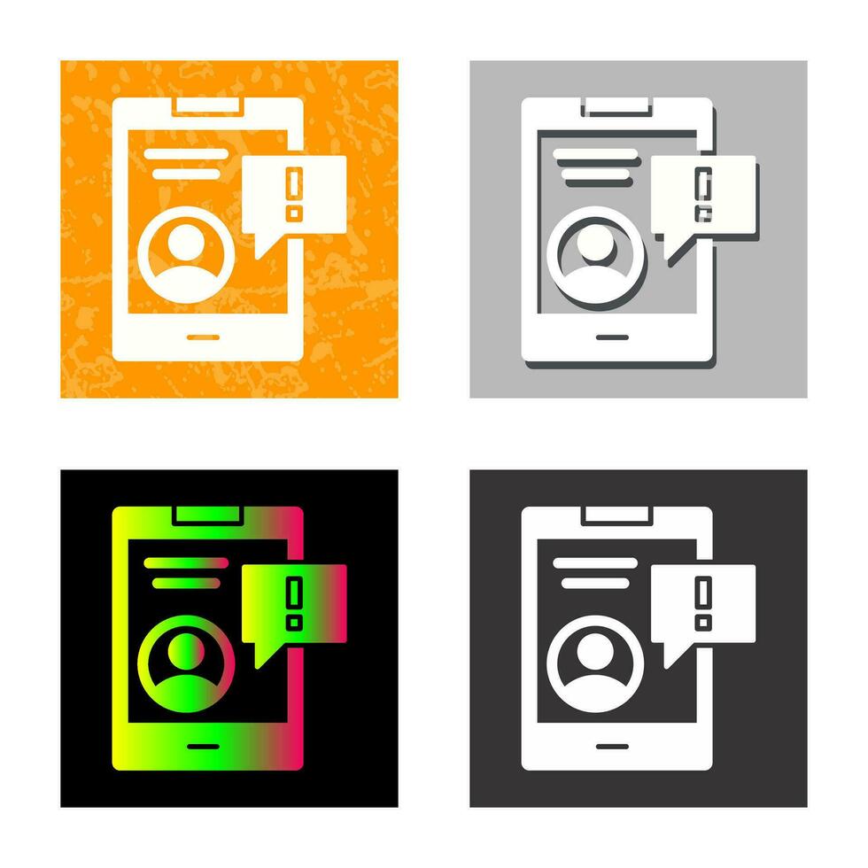 pictogram voor meldingsvector vector