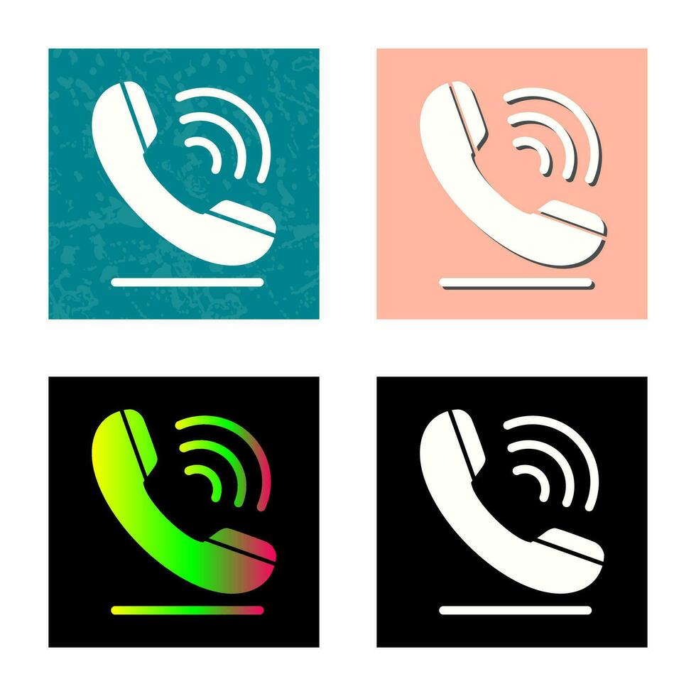 telefoongesprek vector pictogram