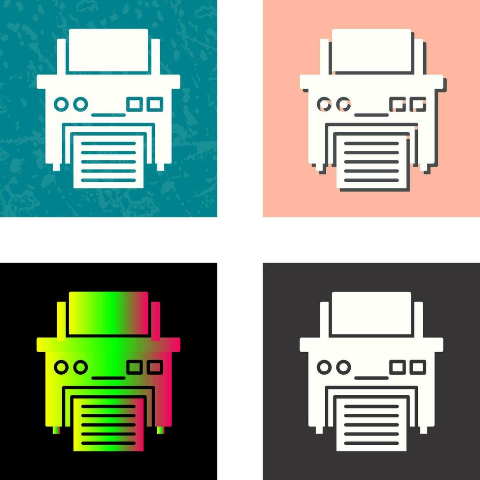 printer vector pictogram