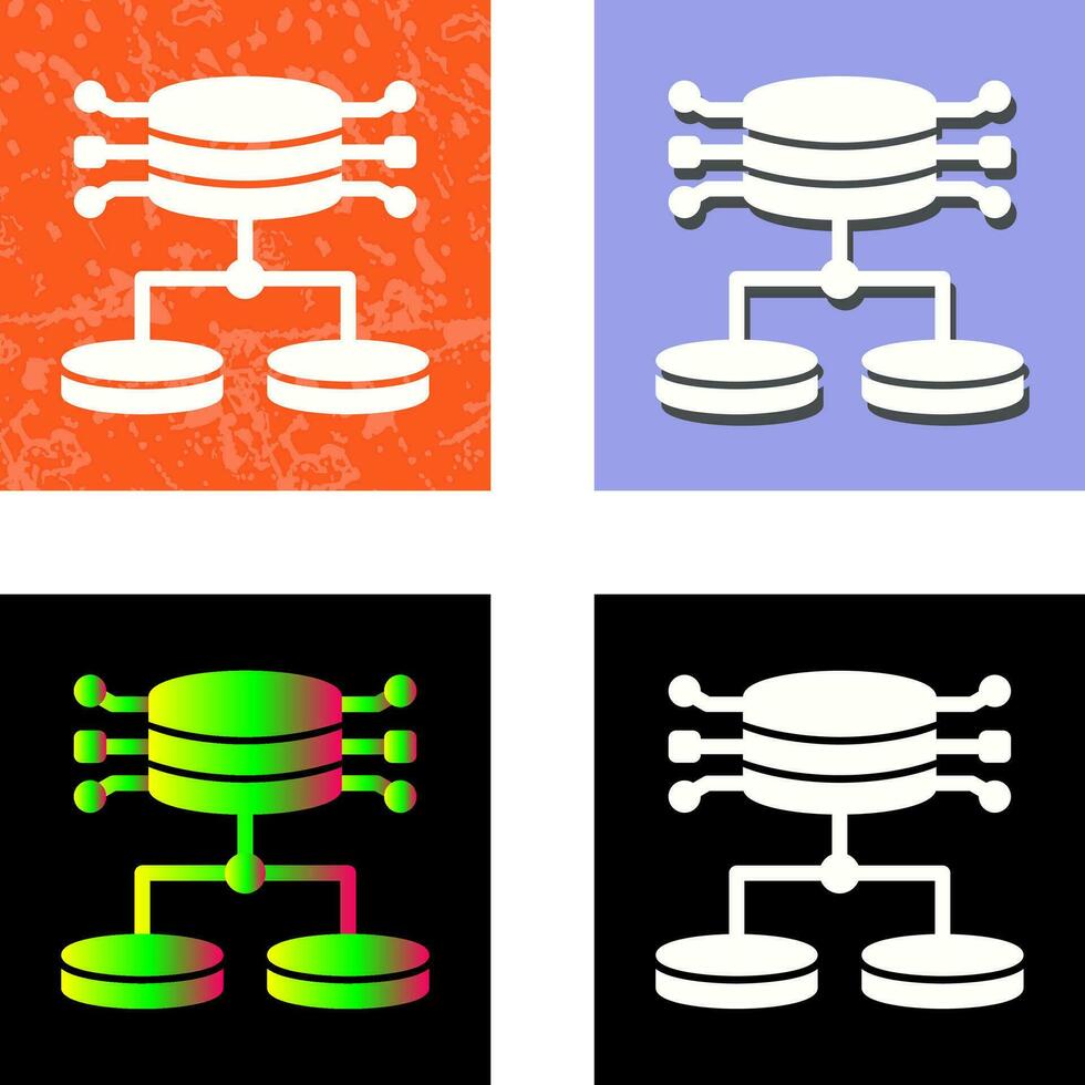 gestructureerd gegevens vector icoon