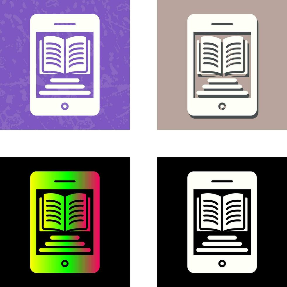 ebook vector icoon