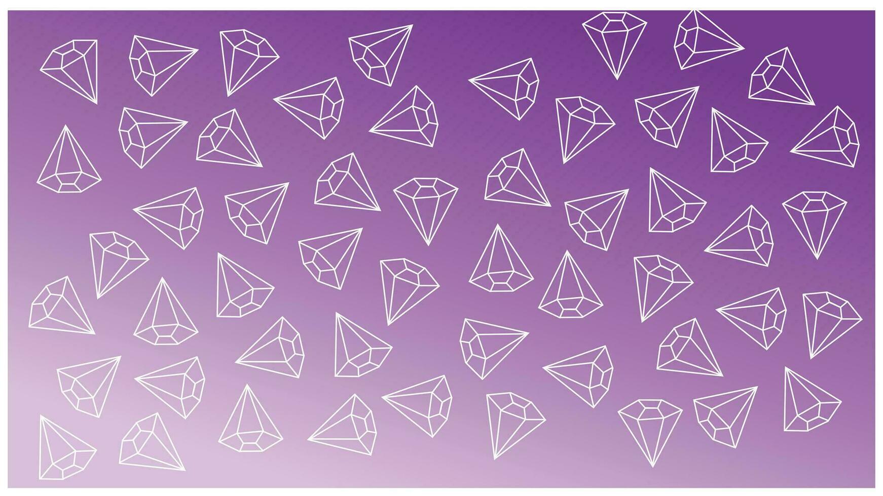 Purper helling achtergrond met een regelmatig patroon van diamanten. vector illustratie voor uw ontwerp. zacht gevormde achtergrond is glad en strak